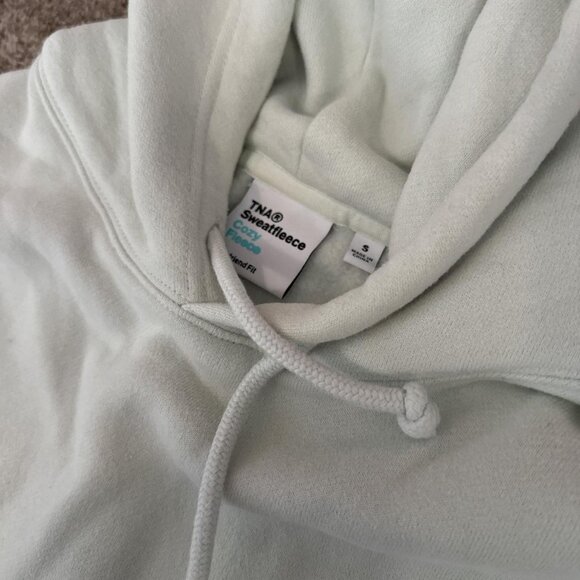 TNA Women's Green and Blue Hoodie - Picture 2 of 2